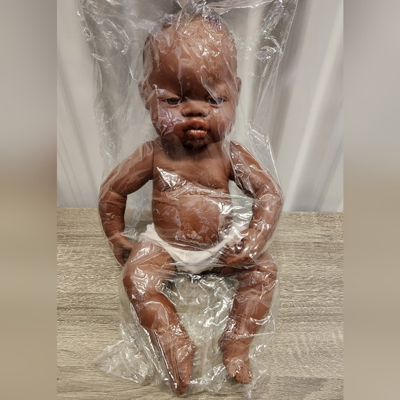Miniland Newborn Baby Anatomically Correct African American - Picture 2 of 6